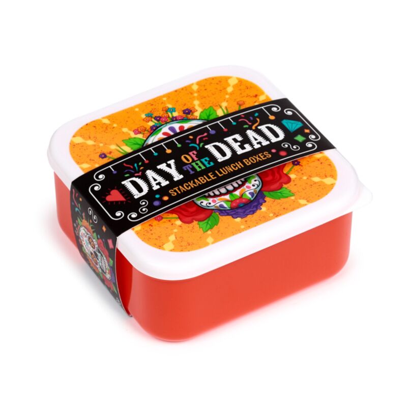 Set 3 pranzo scatola m l xl dia de los muertos