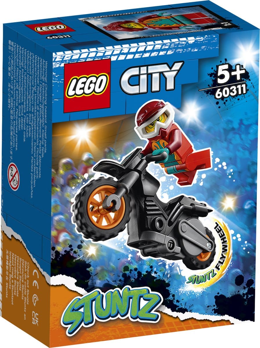Lego City 60311 Stuntz Fire Hunt Motor