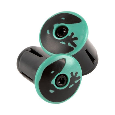 Tapones de cinta de manillar Lizard Skins DSP - bianchi celeste
