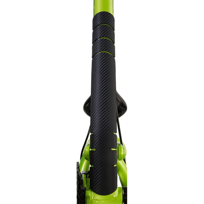 Pelli lucertole Lucertola Skins Frame Protector Protector Carbon in pelle Nera grande