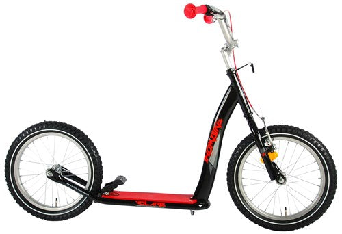 Volare Step - Boys and Girls - 16 inch - Black Red
