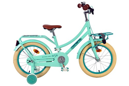 Virerare Eccellente bicicletta per bambini - ragazze - 16 pollici - verde - 95% assemblato