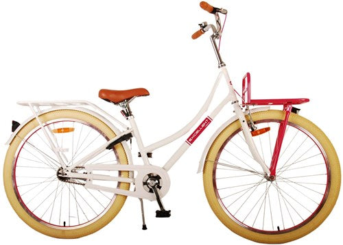 Volare Excelente bicicleta para niños - niñas - 26 pulgadas - blanco