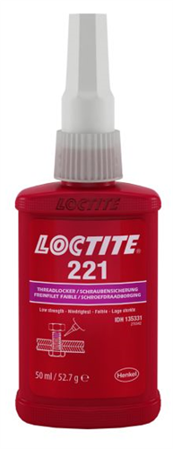 Agente bloccante Loctite 221 50ml (basso)