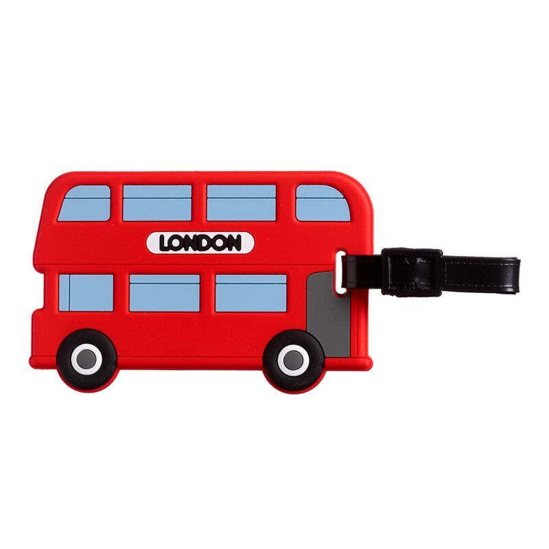 Etiqueta legal de PVC de autobús de doble decker de Londres