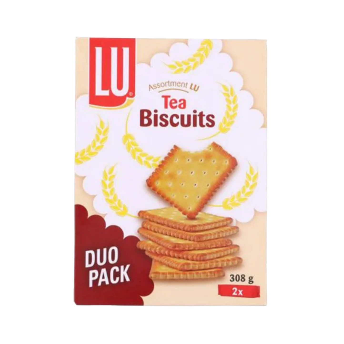 Biscotti da tè Lu confezione da 2 (24x 308gr)