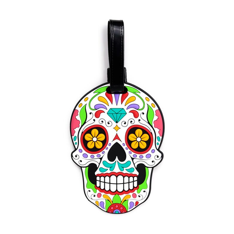 Slide de los muertos etichetta valigia PVC