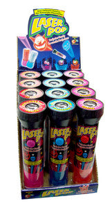 Divertenti caramelle laser pop (12 pezzi)