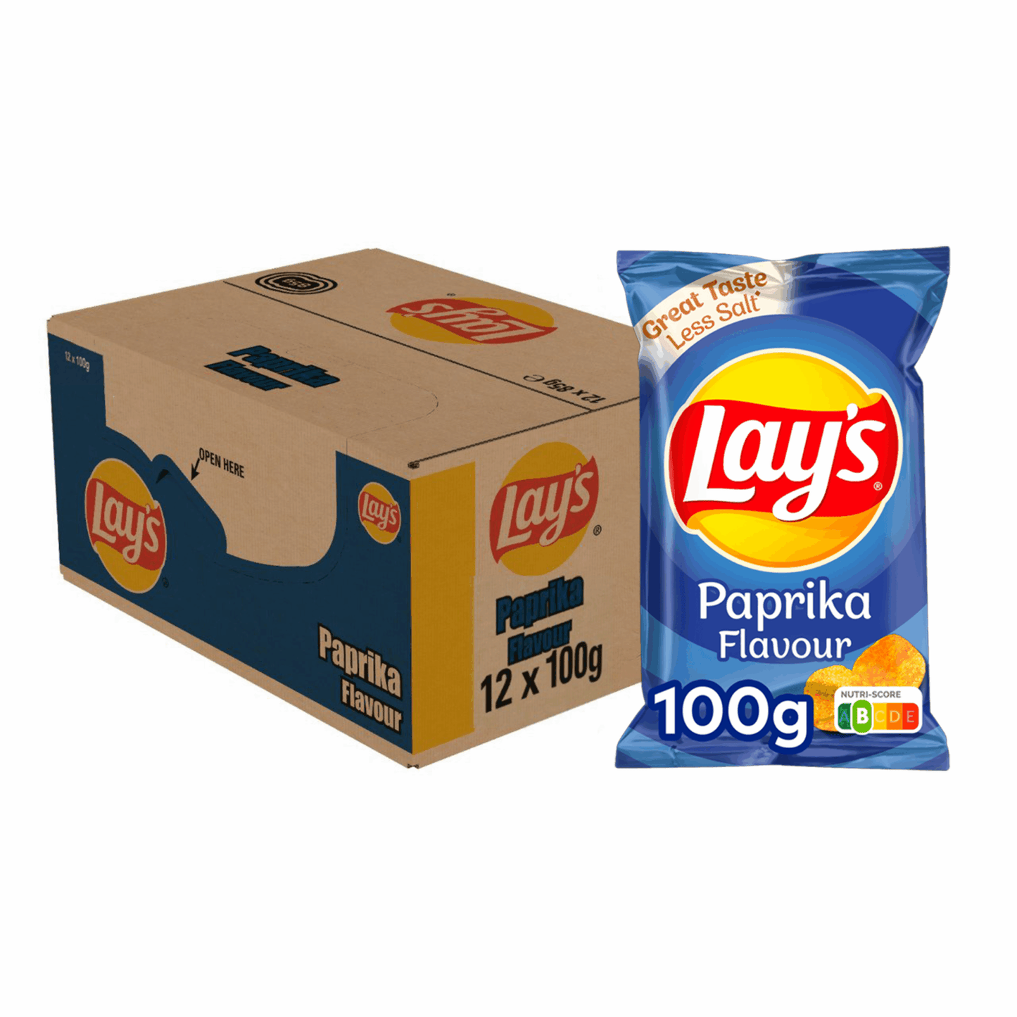 Lay's lays chips pimienta (12x 100g)