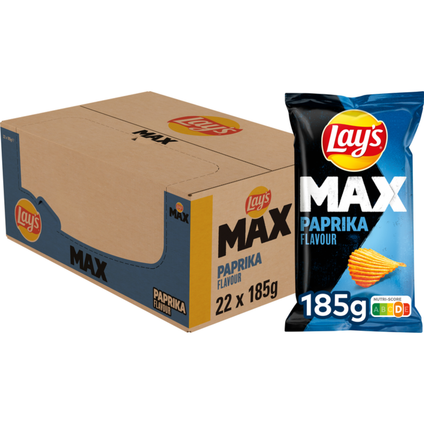 Lay's max paprika affumicata (22x185gr)