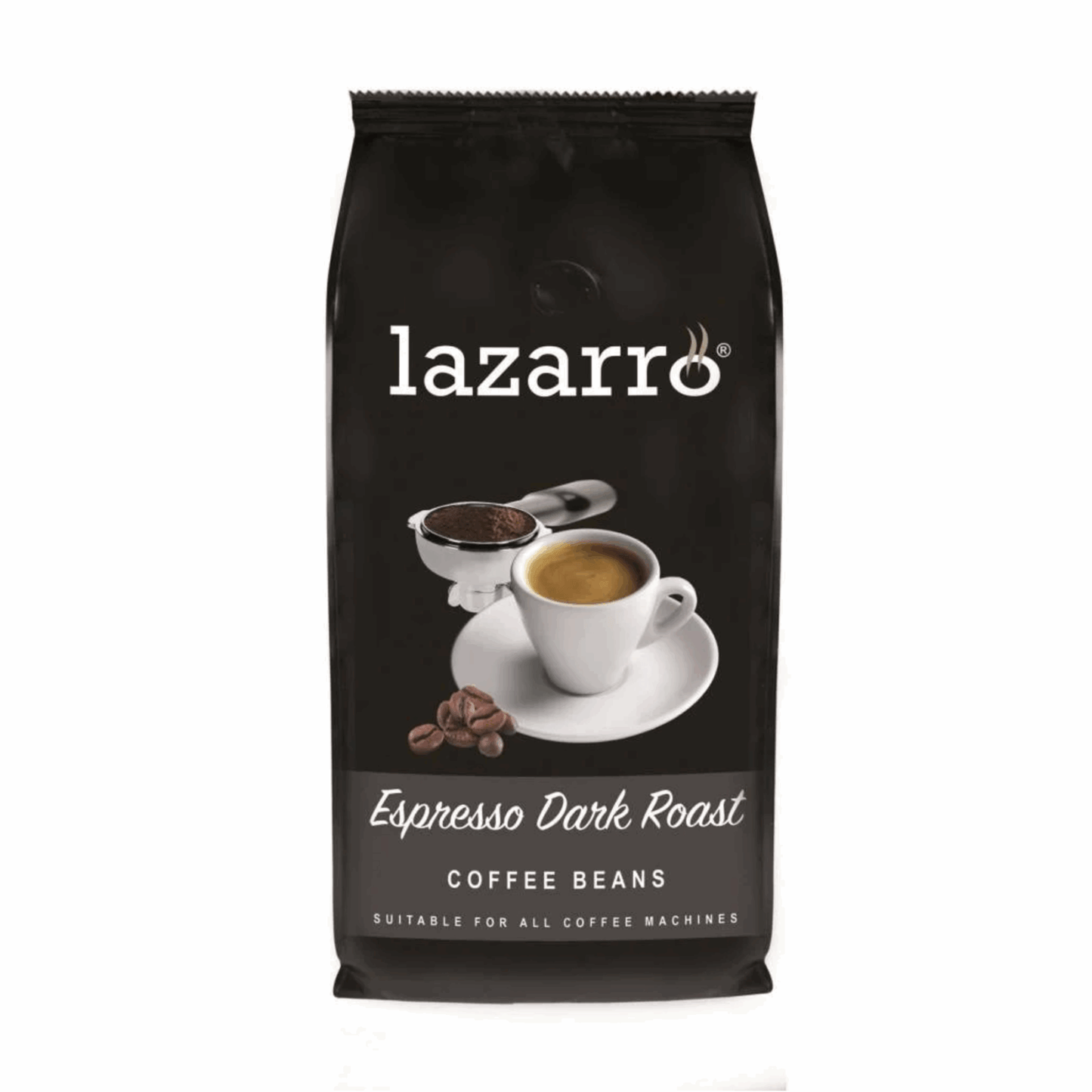 Lazarro espresso in chicchi tostati scuri (1kg)