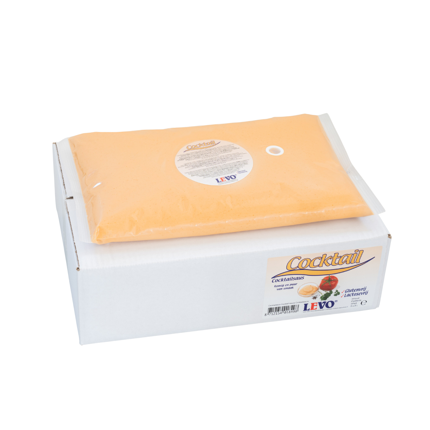 Pack salsa cóctel Levo bolsa (3x 3 litros)