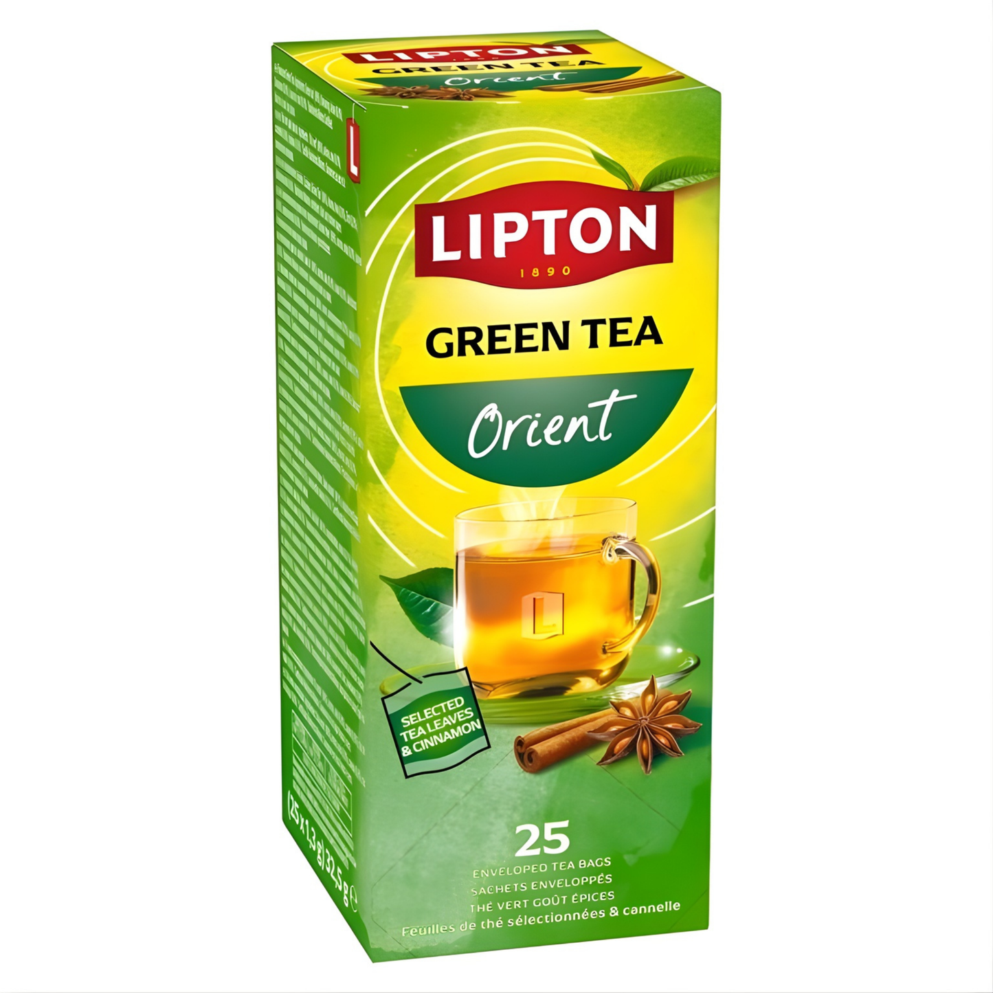 Lipton sentirse bien selección té verde orient (6x25 piezas)