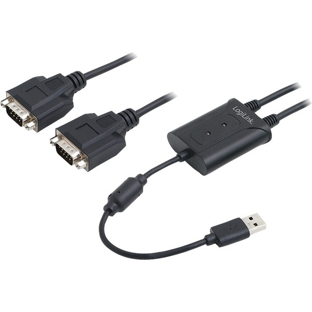 Adattatore logIlink USB> 2x seriale