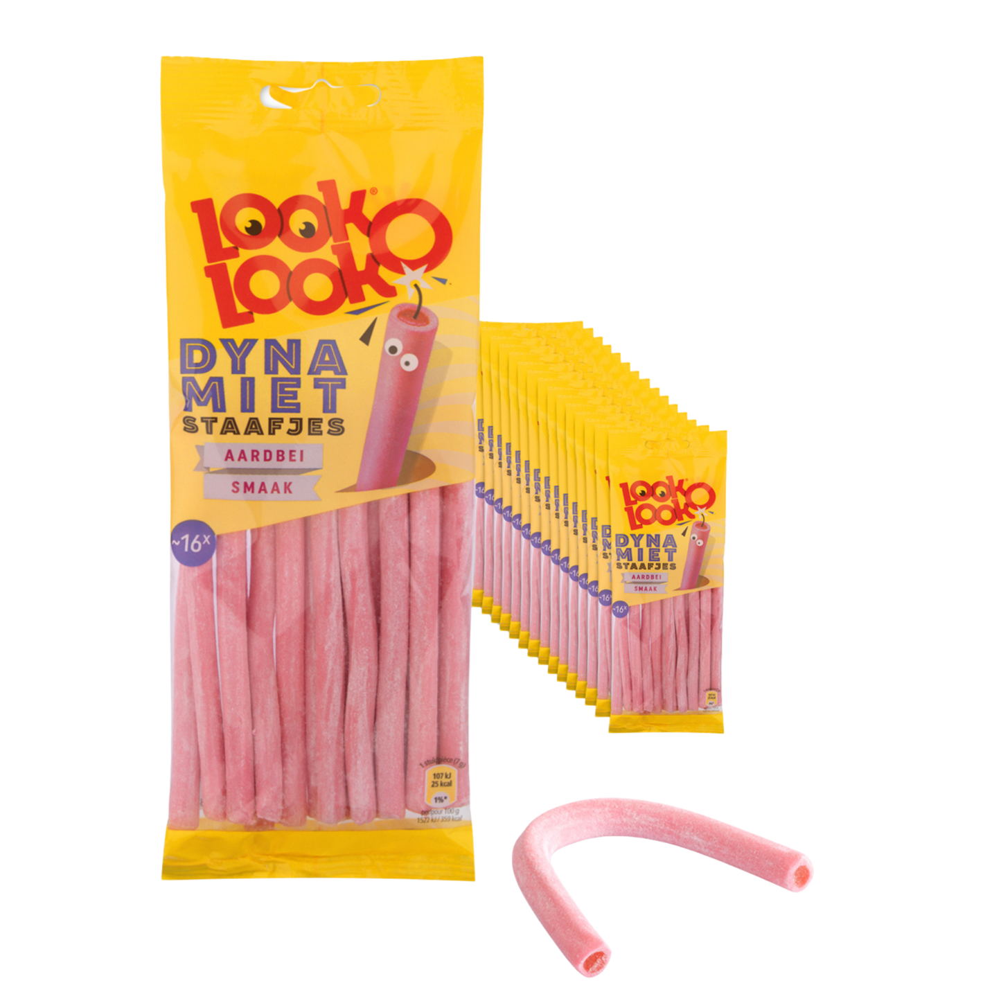 Look o look cartuchos de dinamita fresa (15x 110gr)