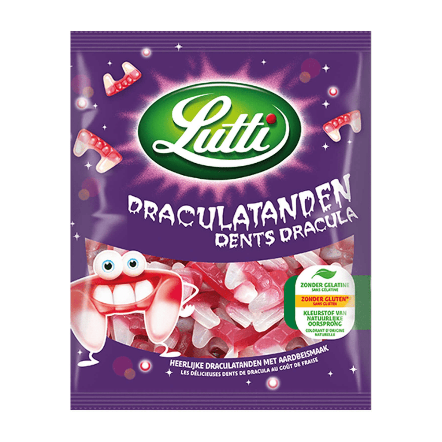 Bolsa de dientes de Drácula Lutti (12x 80g)