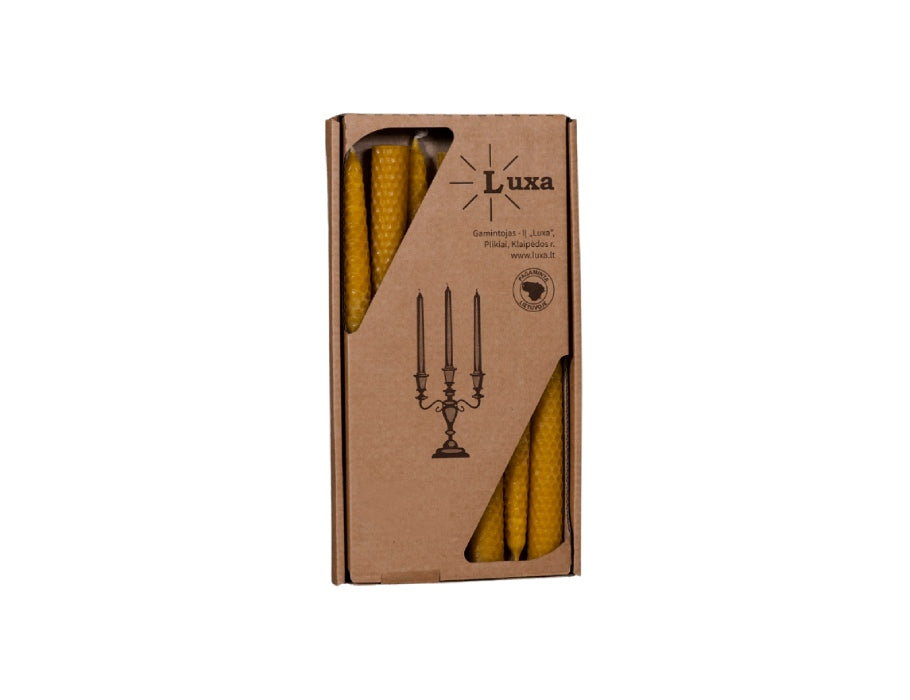 Velas de lujo en Honinge Look Beeswas 24 cm 7 PC.