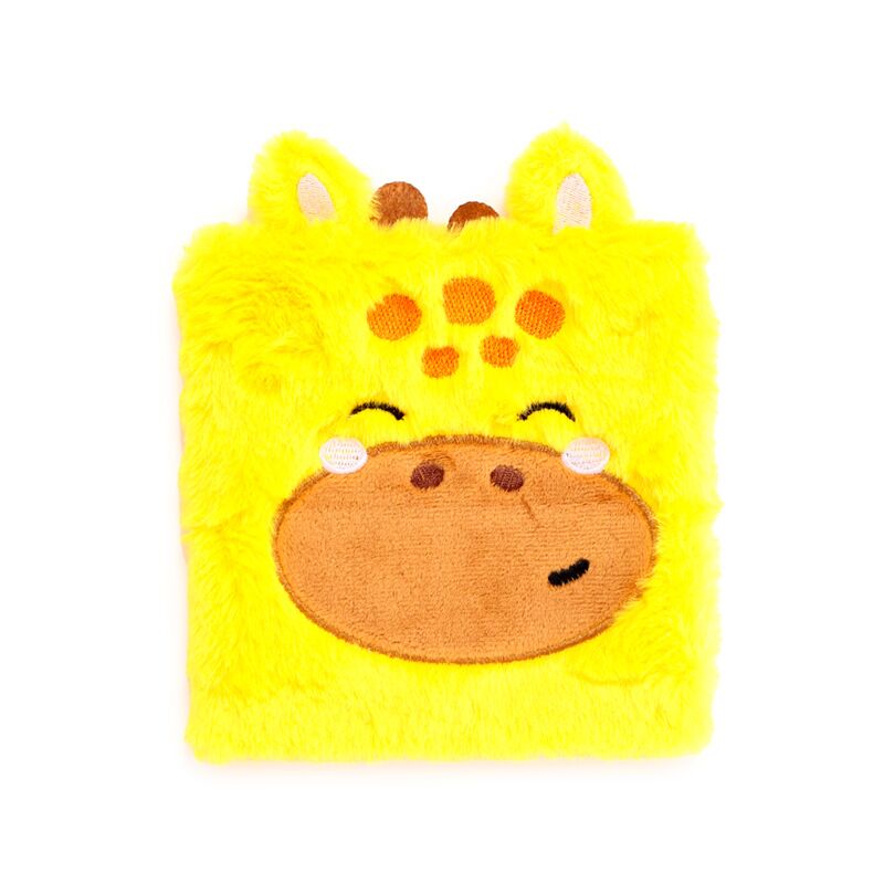 Adoramals Raffi de Giraffe Fluffy Notebook