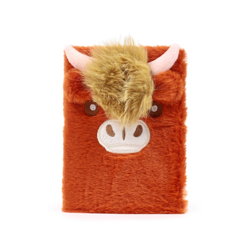 Higland coo soffice mucca taccuino a5