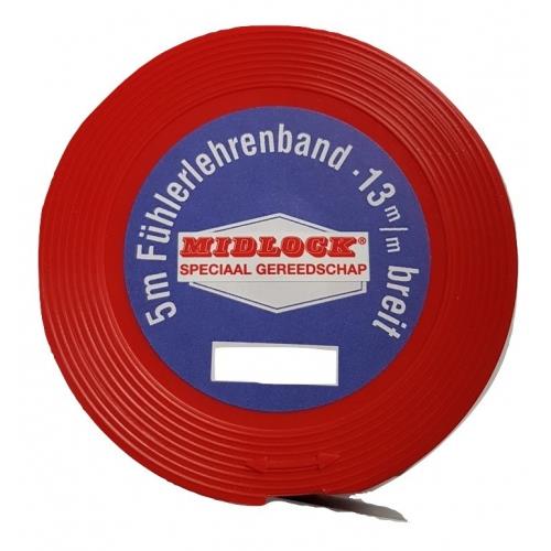 Cinta de espesores Midlock de 0,03 mm en rollo (5 m)