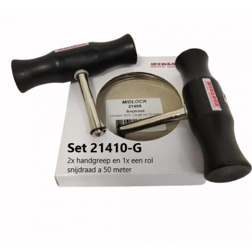 Set da taglio diamantato Midlock con filettatura (u)