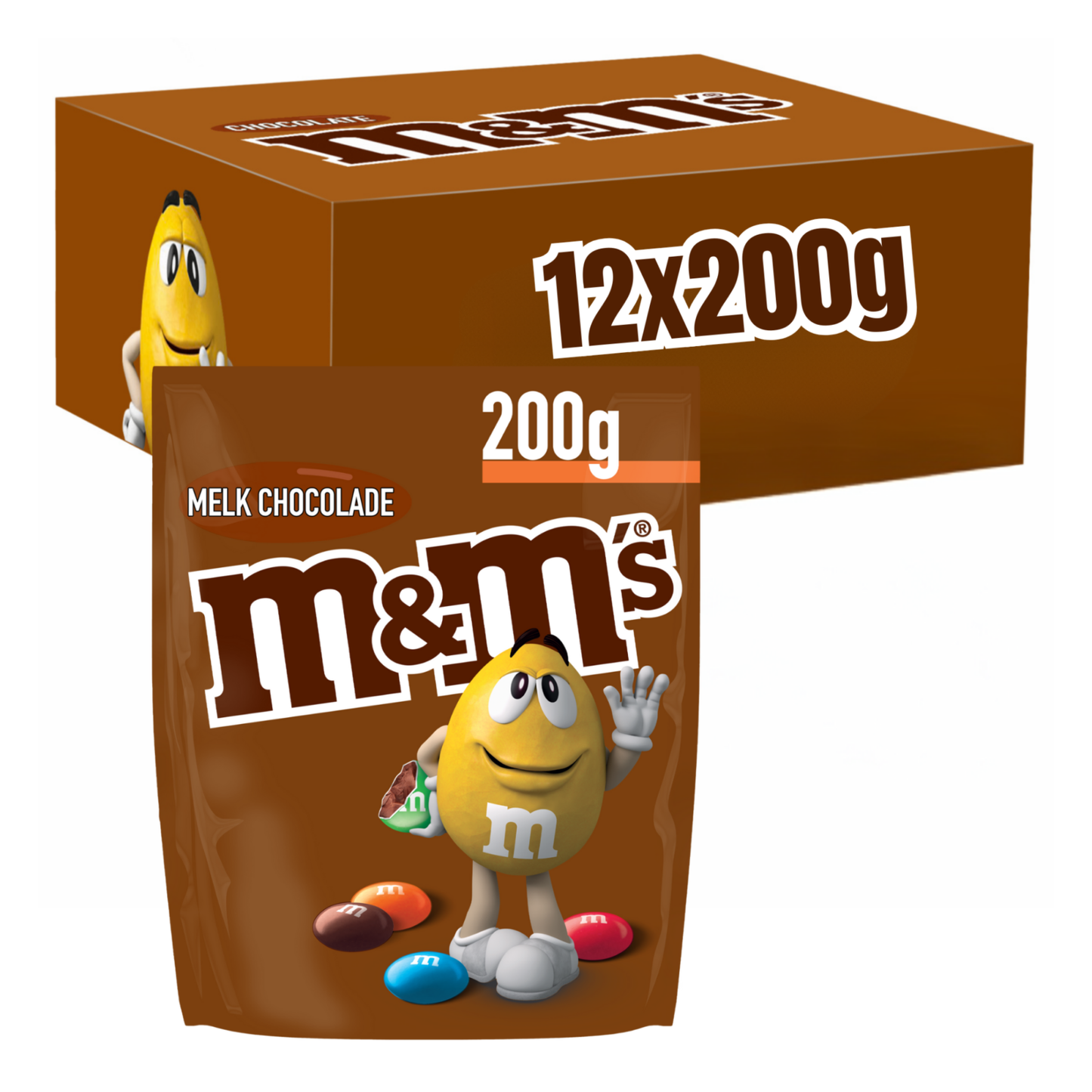 Bolsa de chocolate M m's (12x 200gr)