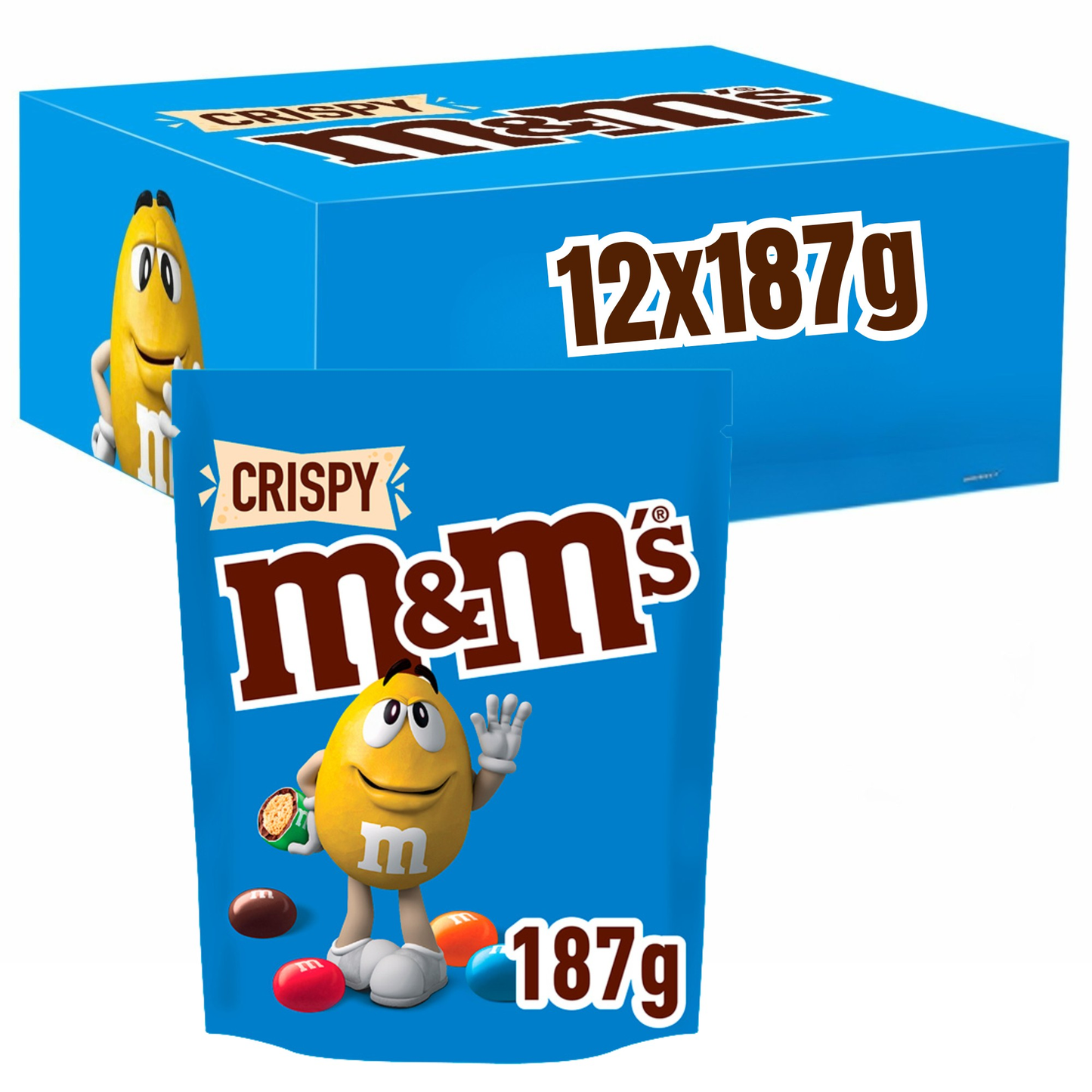 Bolsa crujiente de m m (12x 187gr)