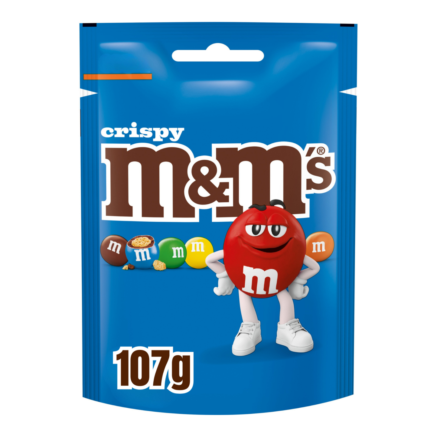 M m's crujiente bolsa 107 gr