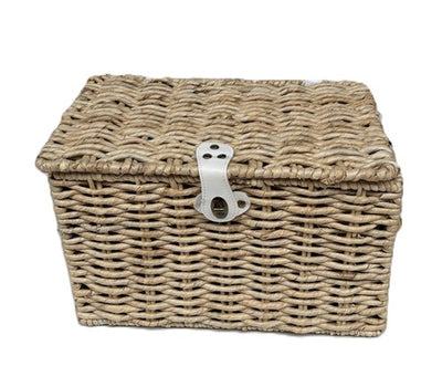 Cestino panettiere naturale medio 40x26x25 con coperchio