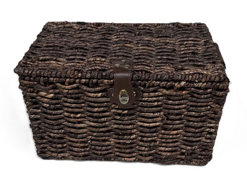 Cestino da panettiere marrone medio 40x26x25 con coperchio