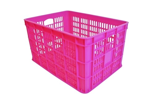Tormino PVC Krat Groot Pink 49L 48x35x27