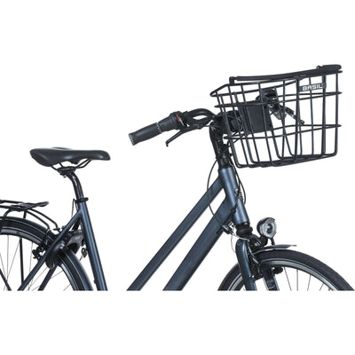 Basil Bremen Alu KF - Canasta de bicicletas - Primero - Negro