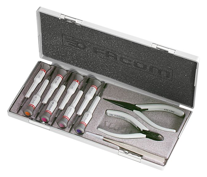 Set di attrezzi Facom Micro-Tech da 11 pezzi