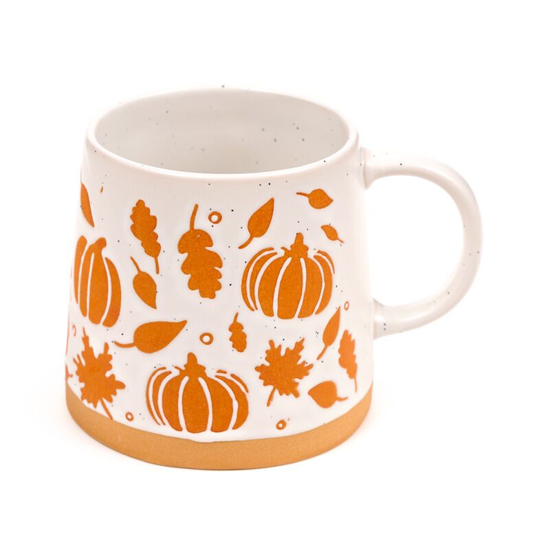 Tazza di gresca di tapse di zucca