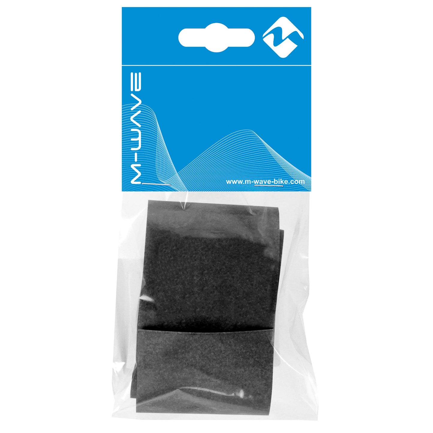 Brassenchlager M-Wave ChainStay Protector Marco de corte a ajuste Silicona negra