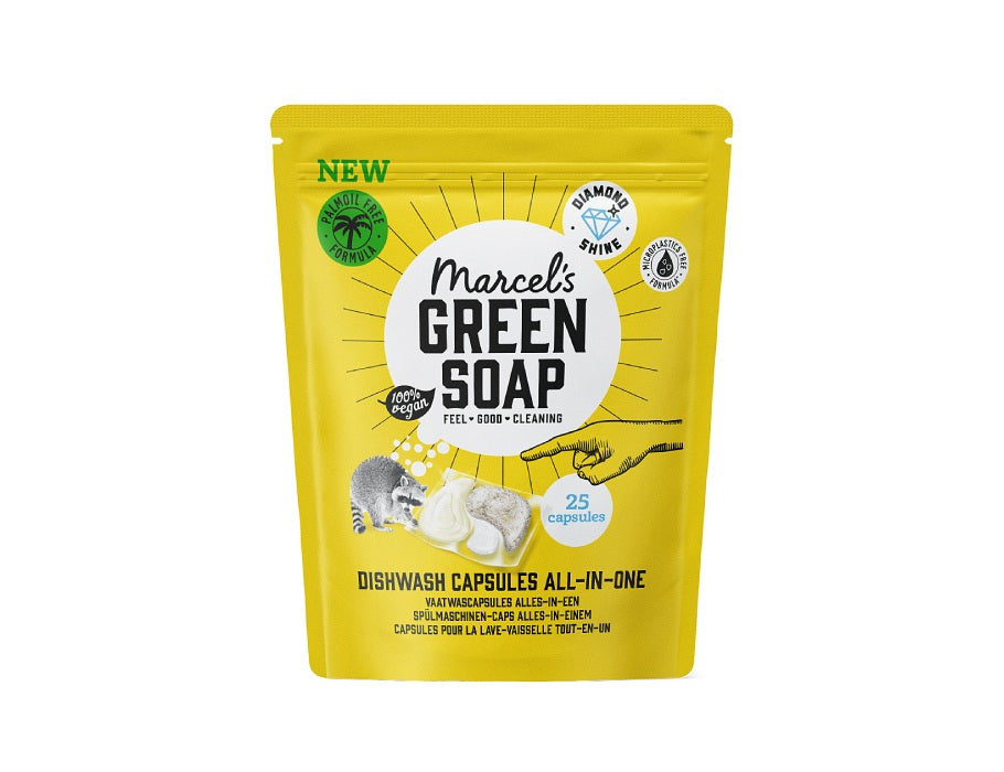 Marcels Green Soapsutredingsules All-in-A 25 pezzi All-in-A