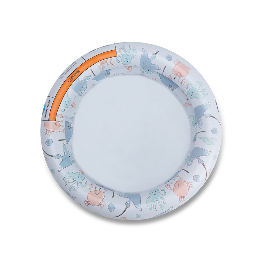 Magia marina | Piscina azul para bebés Ø 60 cm