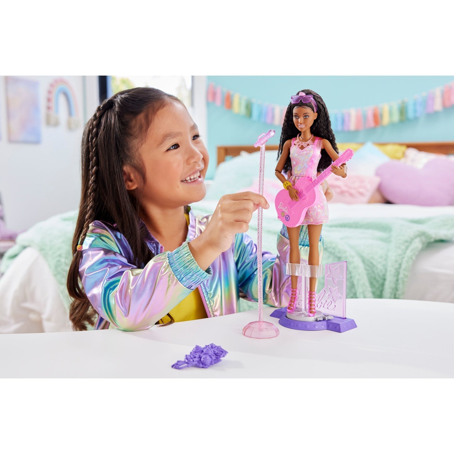 Mattel Carrera Pop Star con un escenario en movimiento