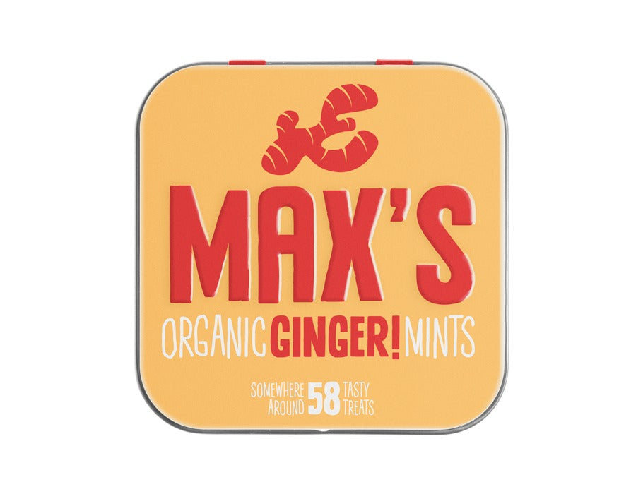 Max Mints Organic Ginger Mints 35GR