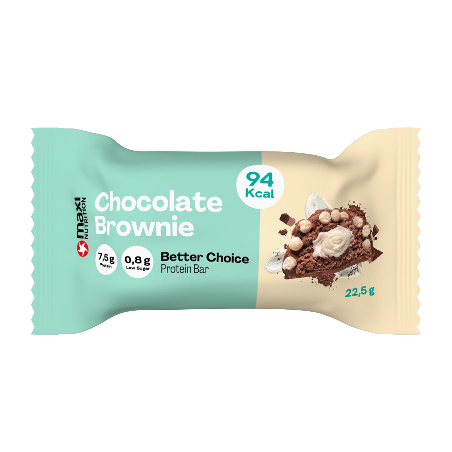 Maxi nutrición maxinutrition mejor elección barra brownie de chocolate (15x 22,5g)
