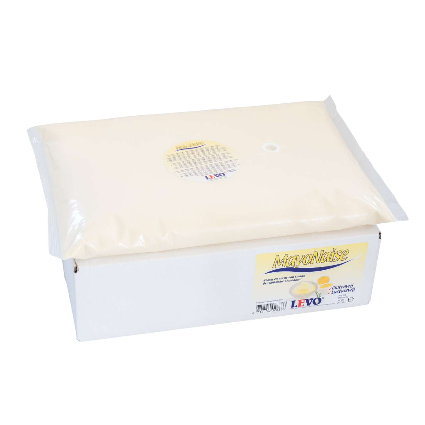 Levo mayonesa del 80% en bolsa (2x 5 litros)