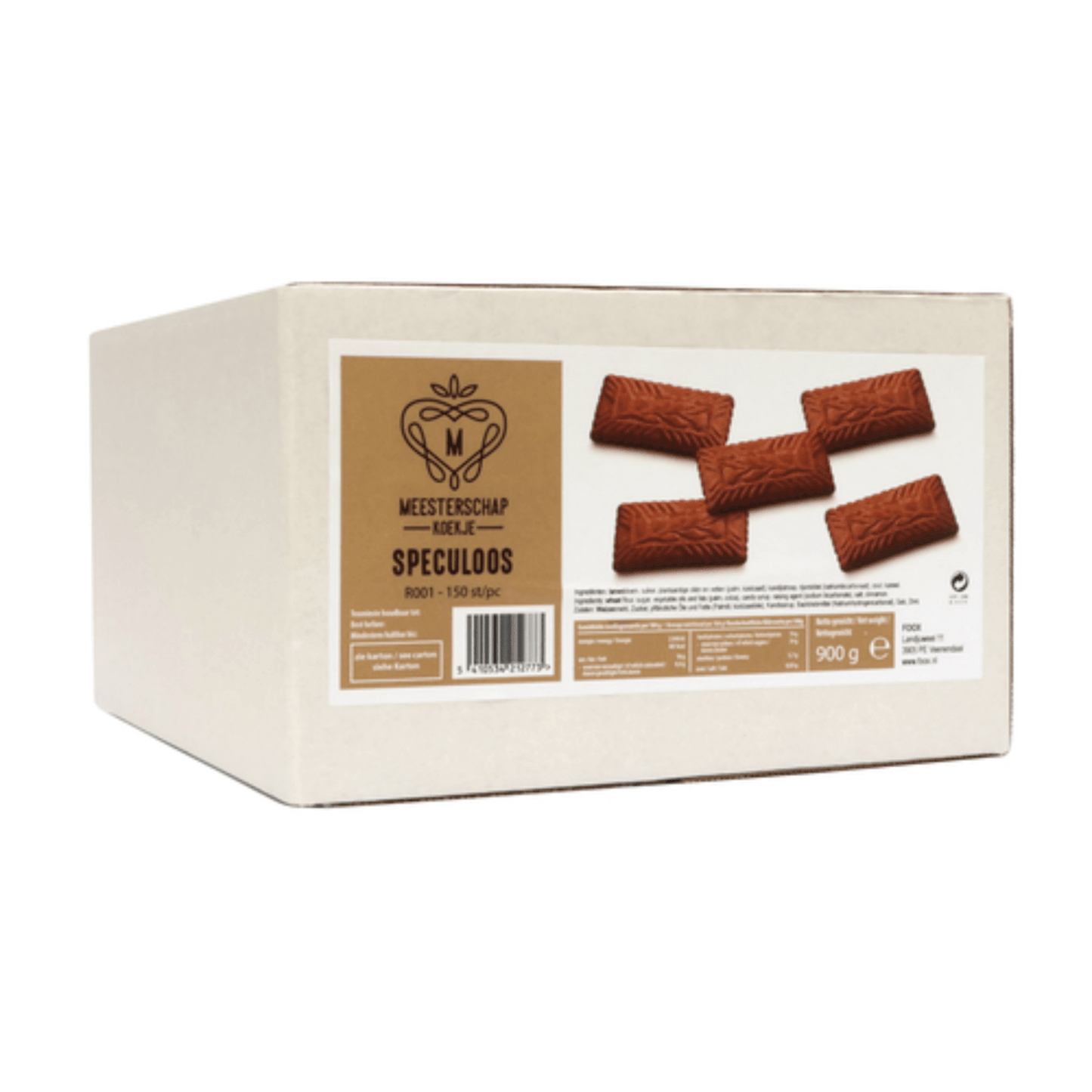 Galletas de café Mastery speculoos (150 piezas)