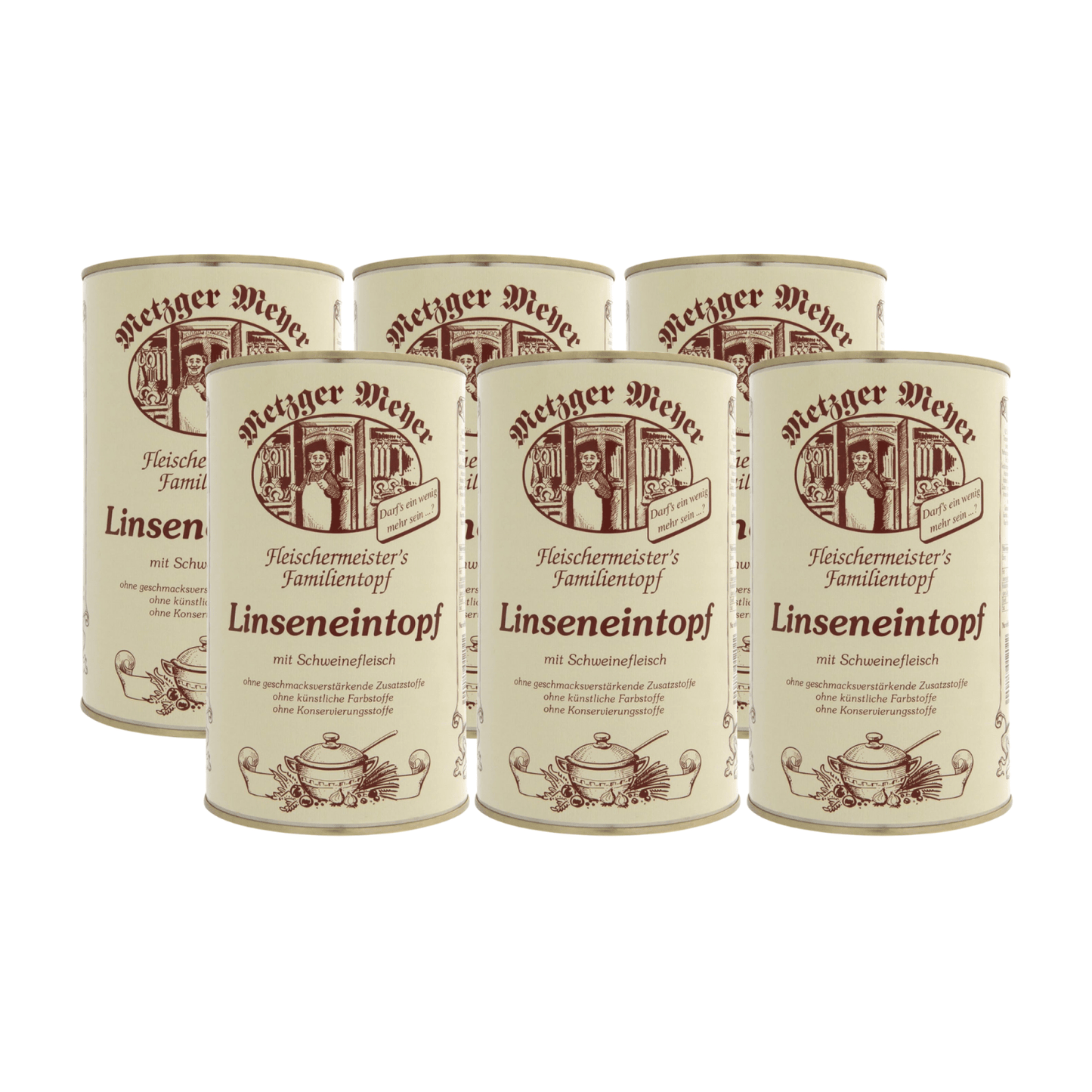 Metzger meyer linseneintopf (6x 1,2 litros)