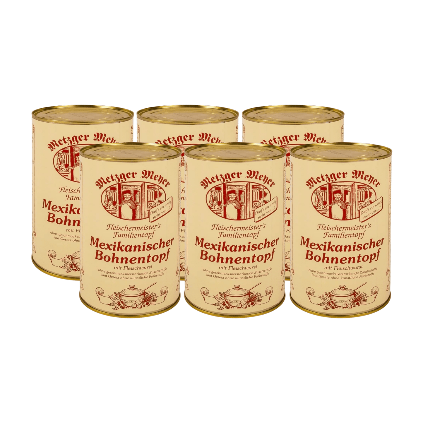 Metzger meyer mex bohneneintopf (6x 1,2 litros)