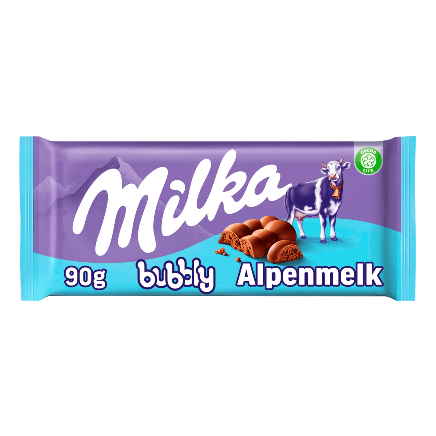 Chocolate con leche burbujeante Milka (14x 90gr)