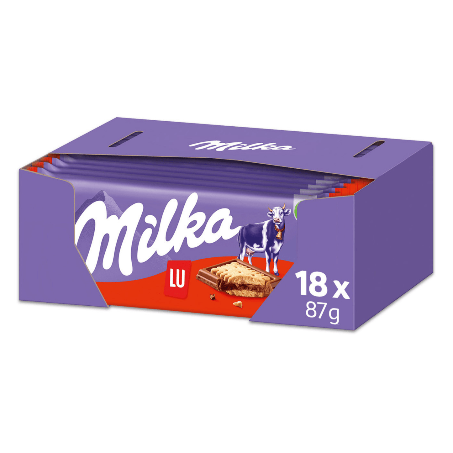 Milka compressa lu (18x 87gr)