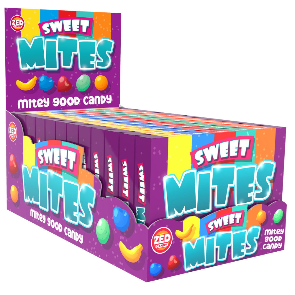 Scatola per dolciumi Zed Candy Mites (12 pezzi)