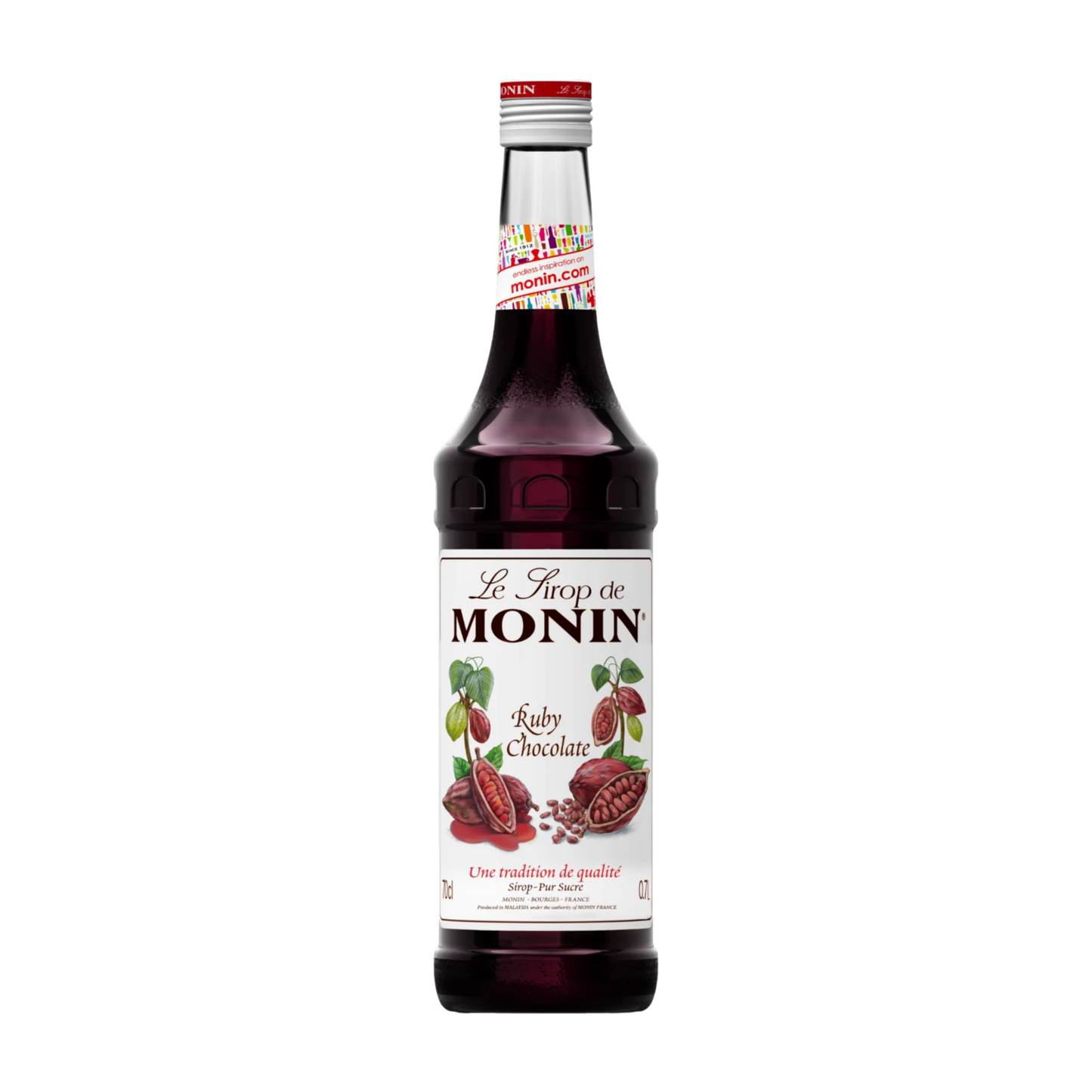Sciroppo di cioccolato Monin Ruby 70 cl