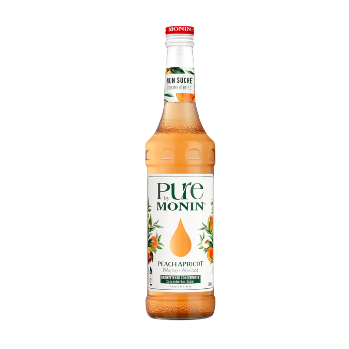 Sciroppo di pura pesca e albicocca Monin 70cl