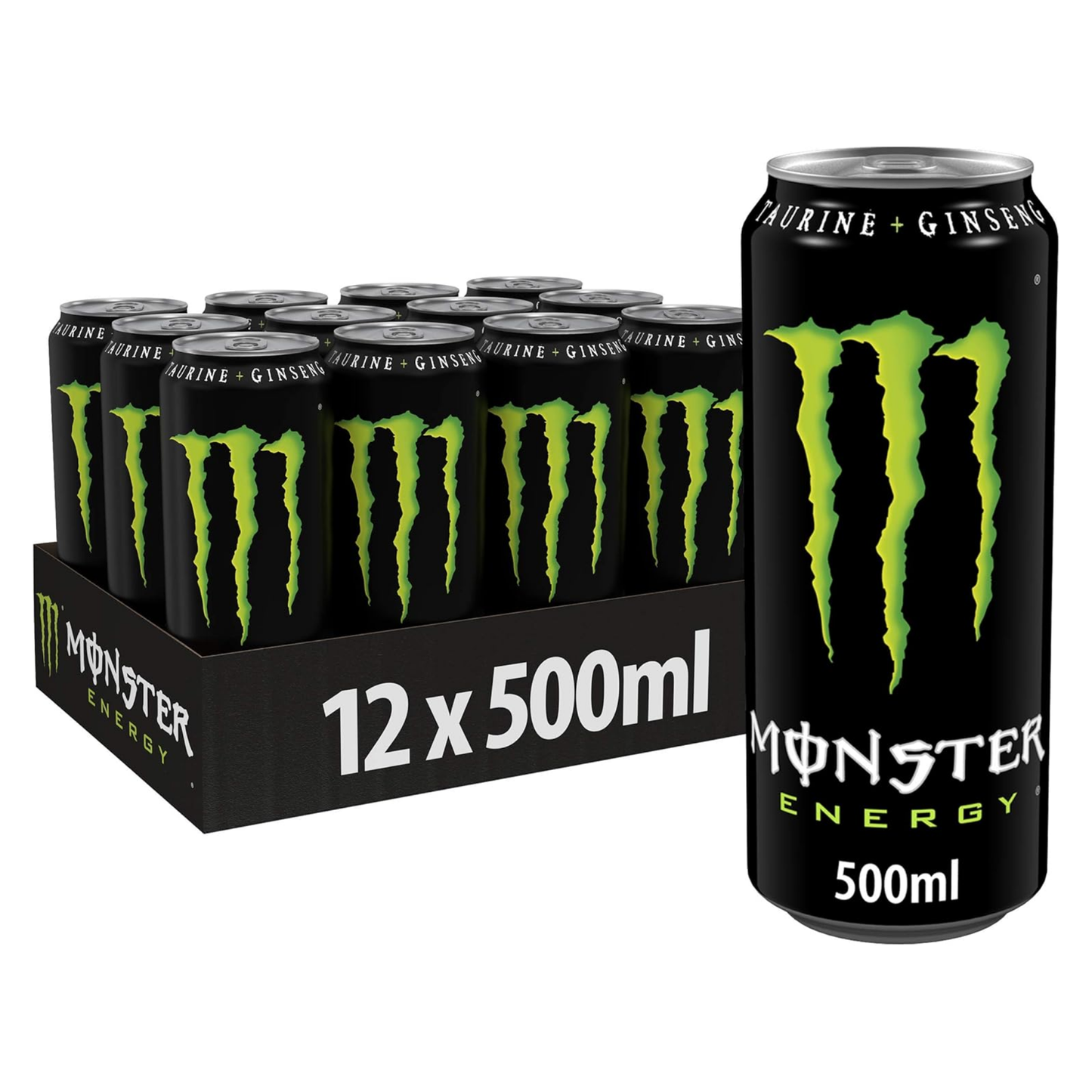 Lata normal Monster Energy (12x 500ml)